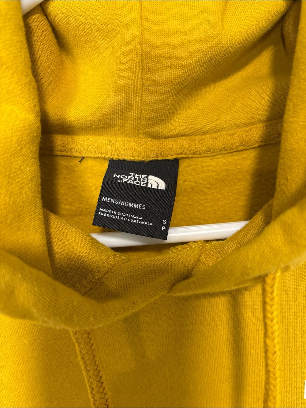 The North Face Men's Pullover Hoodie - Mustard Yellow - Picture 2 of 3